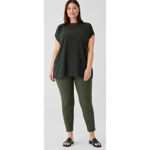 Eileen Fisher Stretch Crepe Pants Size XL "Seaweed"